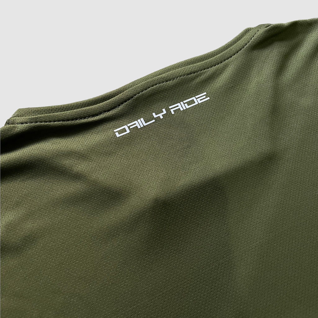 Jersey Gangbrand MTB Daily Ride Manga Corta Verde