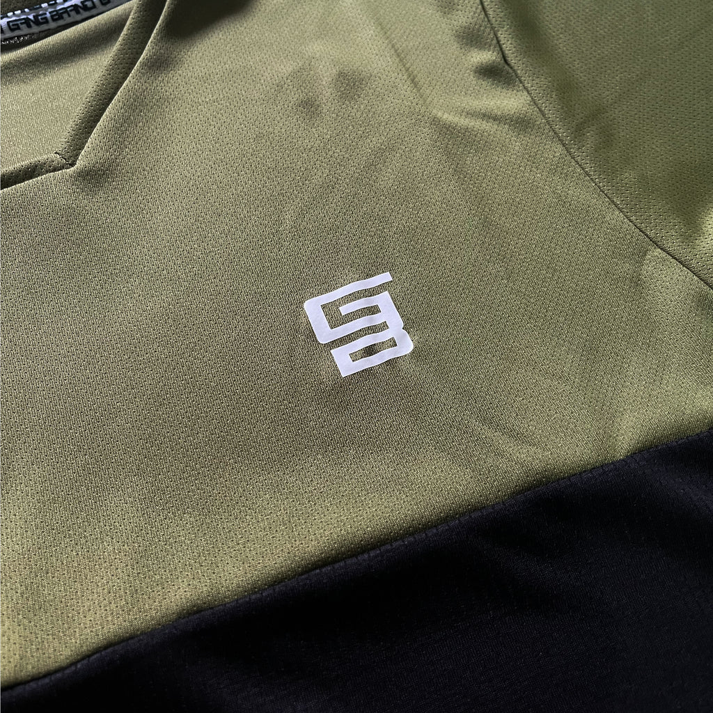 Jersey Gangbrand MTB Daily Ride Manga Corta Verde