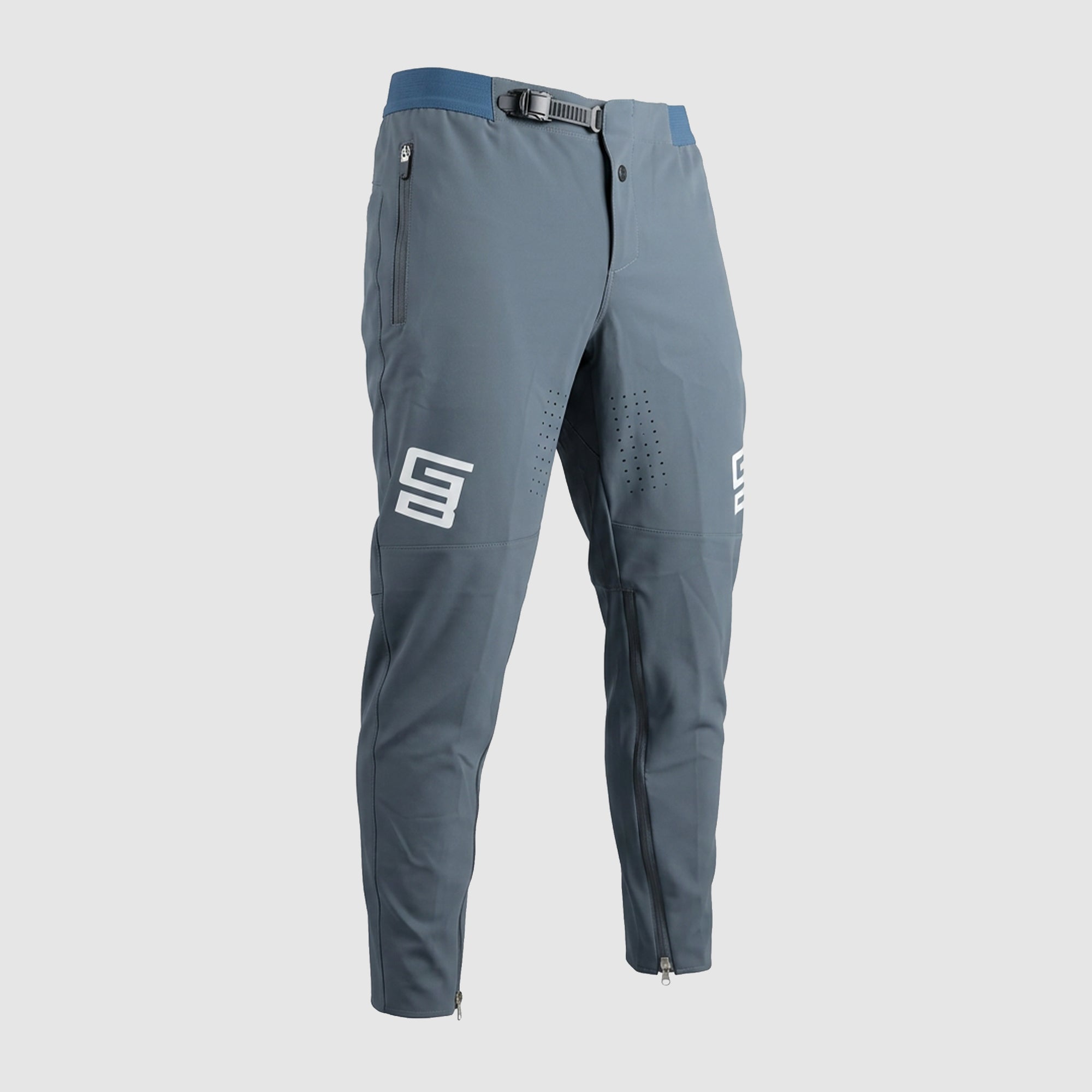Pantalón GangBrand MTB Downhill/Enduro Clásico Gris
