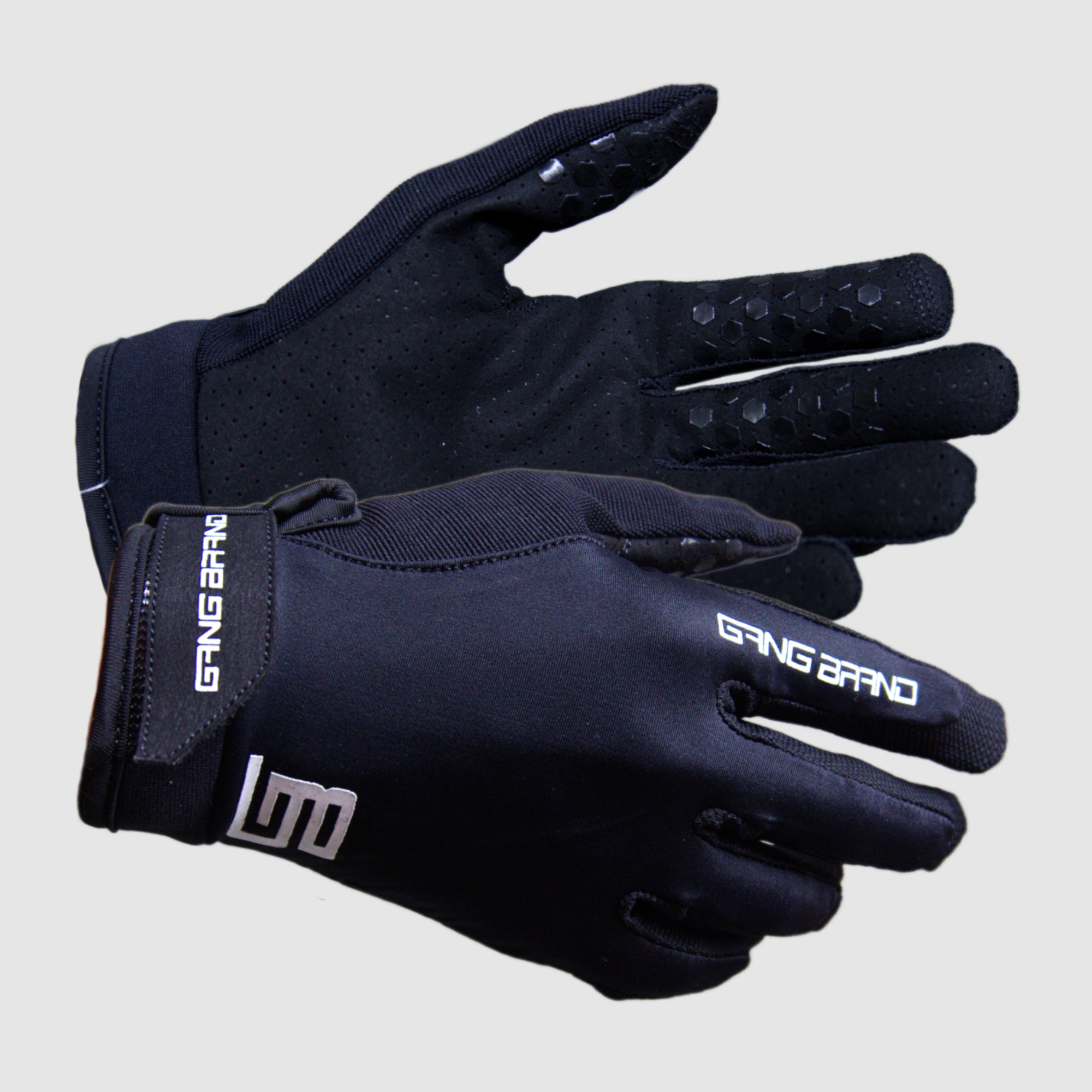 Guantes GangBrand Traxion Pro Negro/Blanco