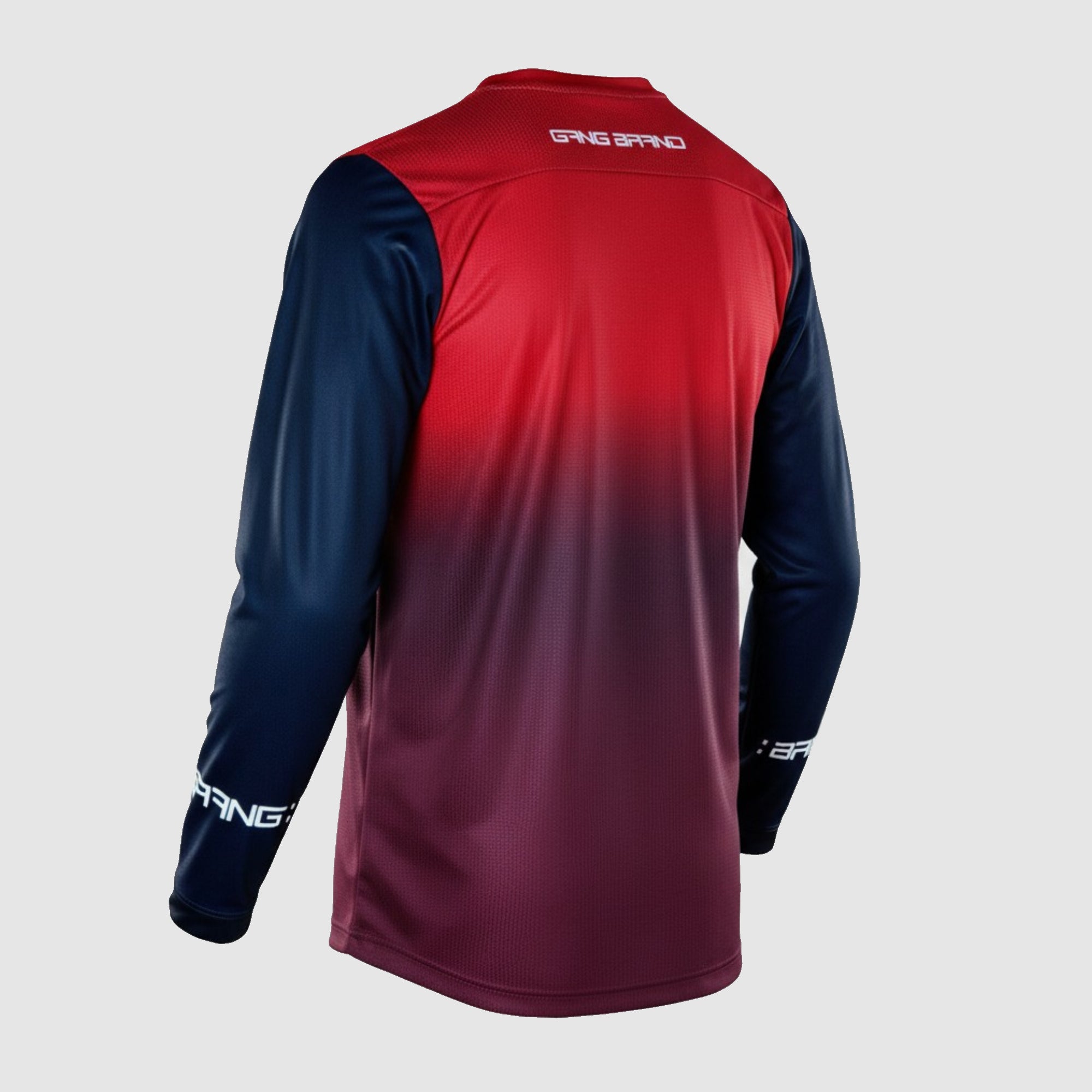 Jersey GangBrand MTB Manga Larga Tinto