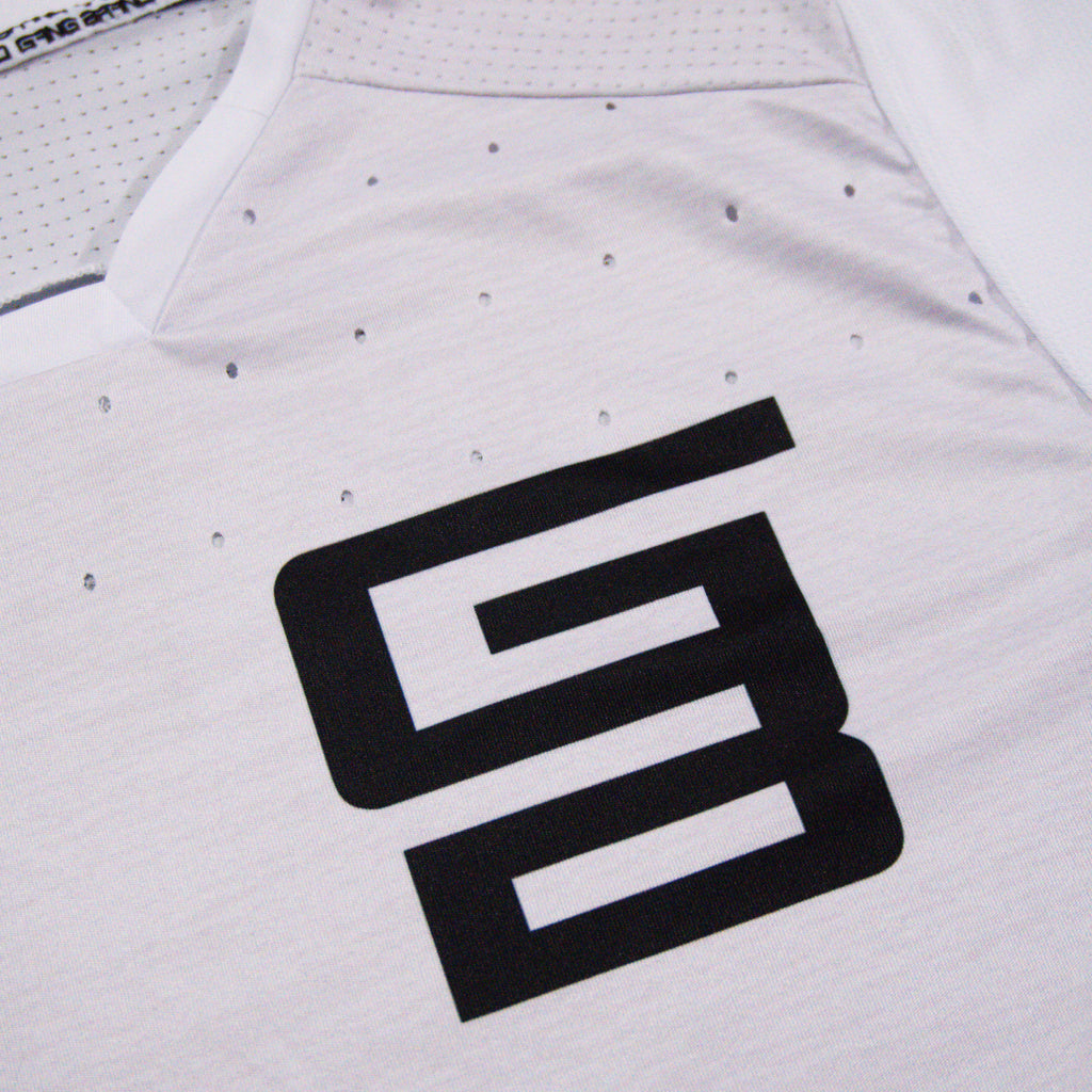 Jersey GangBrand MTB Manga Larga Blanco