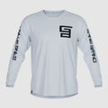 Jersey GangBrand MTB Manga Larga Blanco