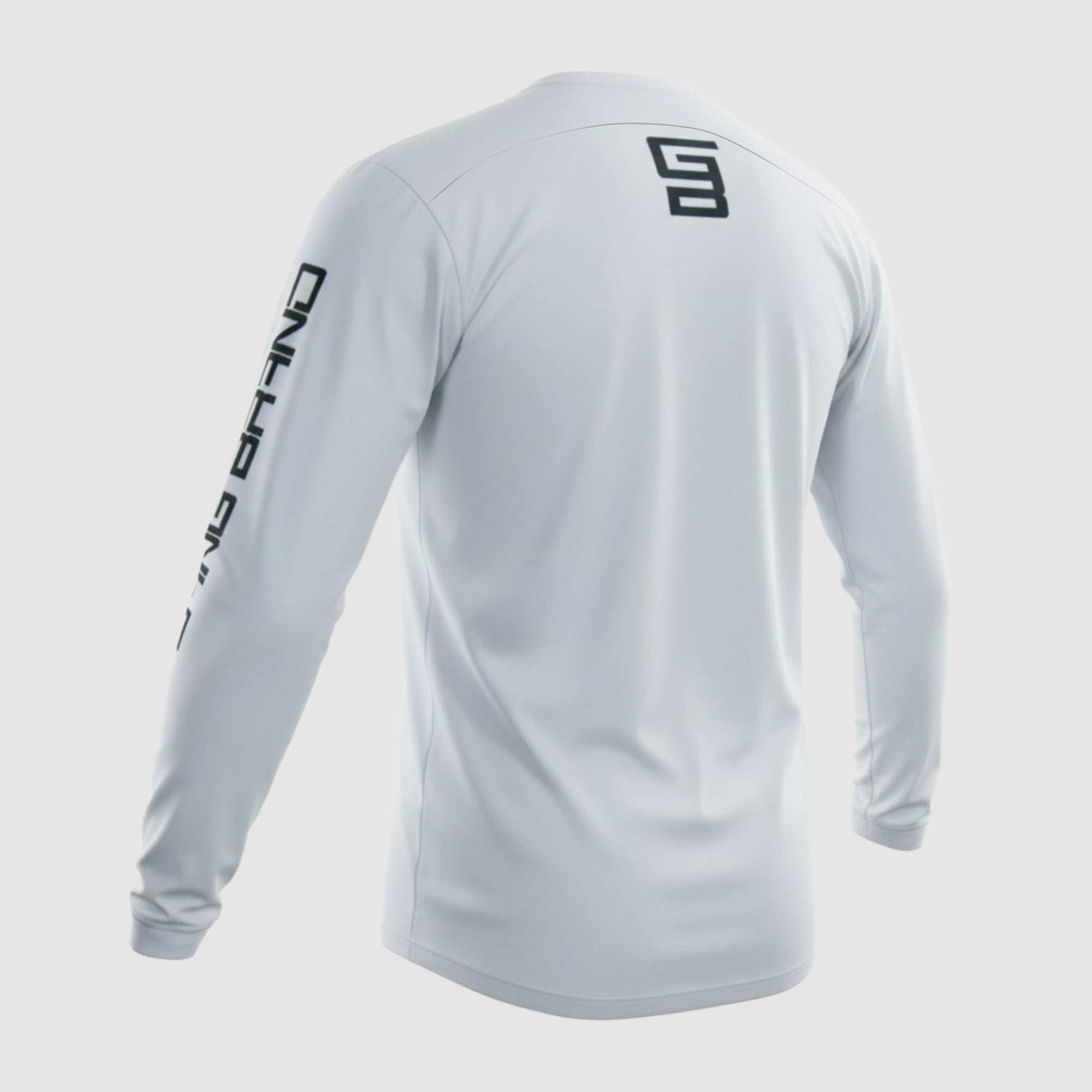 Jersey GangBrand MTB Manga Larga Blanco
