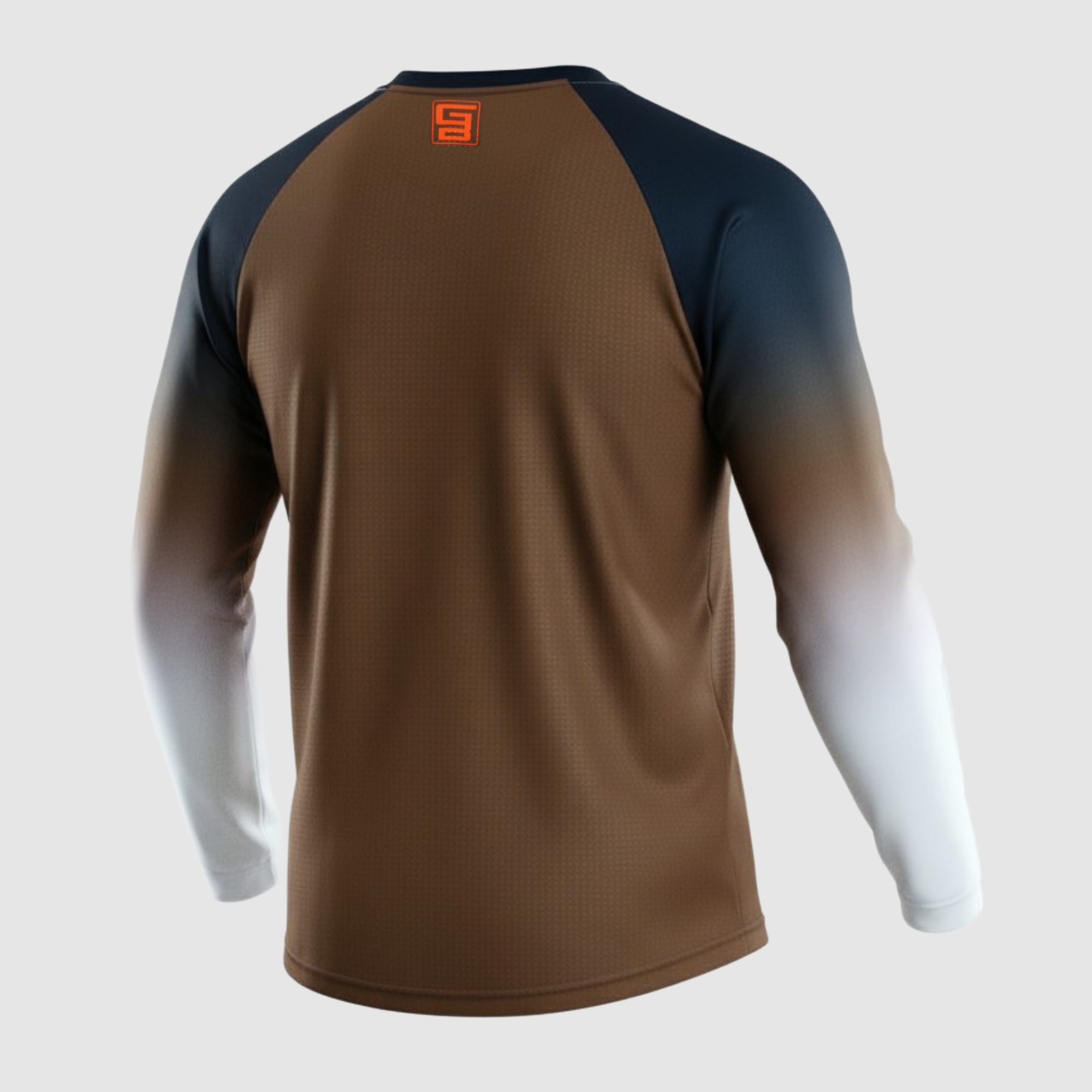 Jersey GangBrand MTB Manga Larga Café Degradado