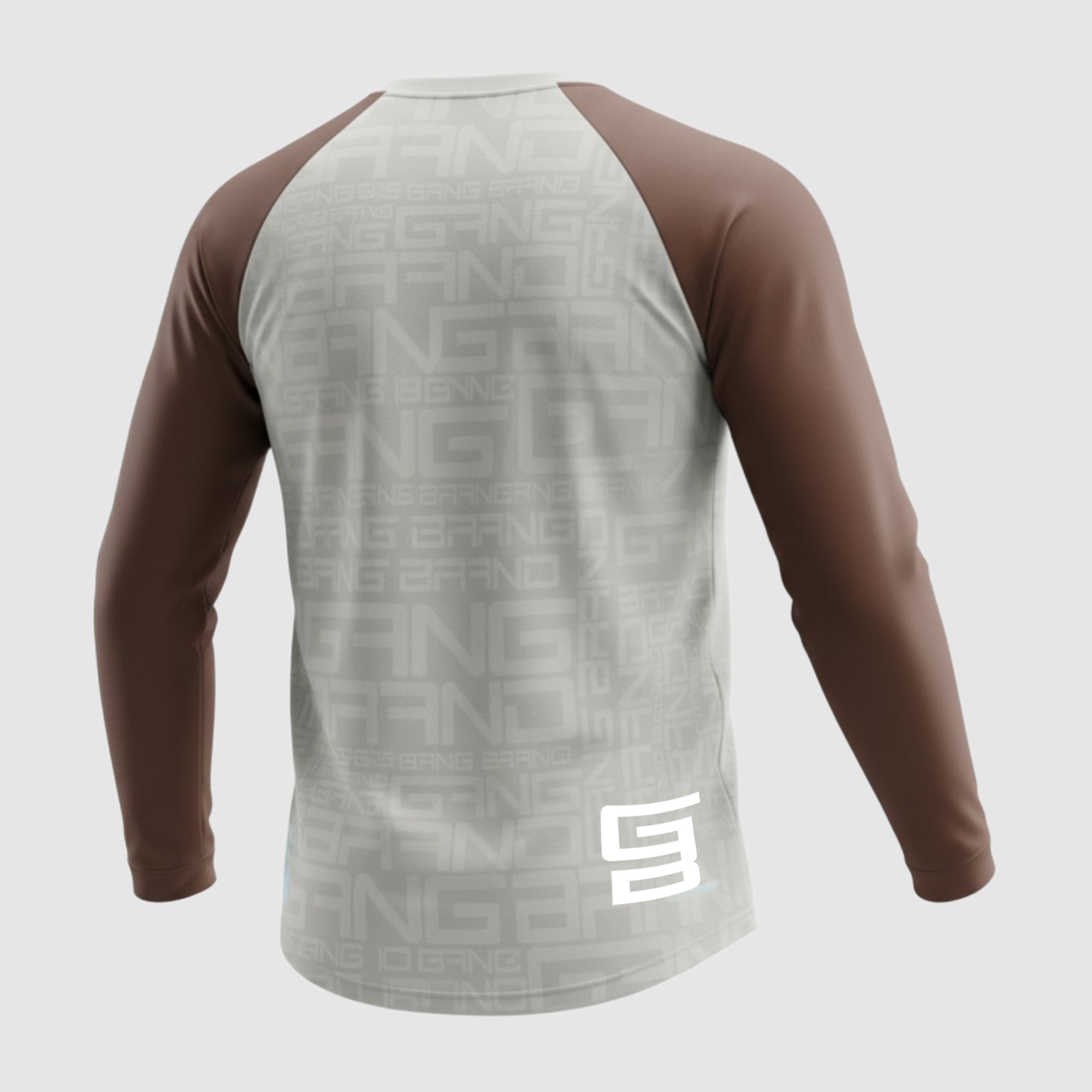 Jersey GangBrand MTB Manga Larga Beige
