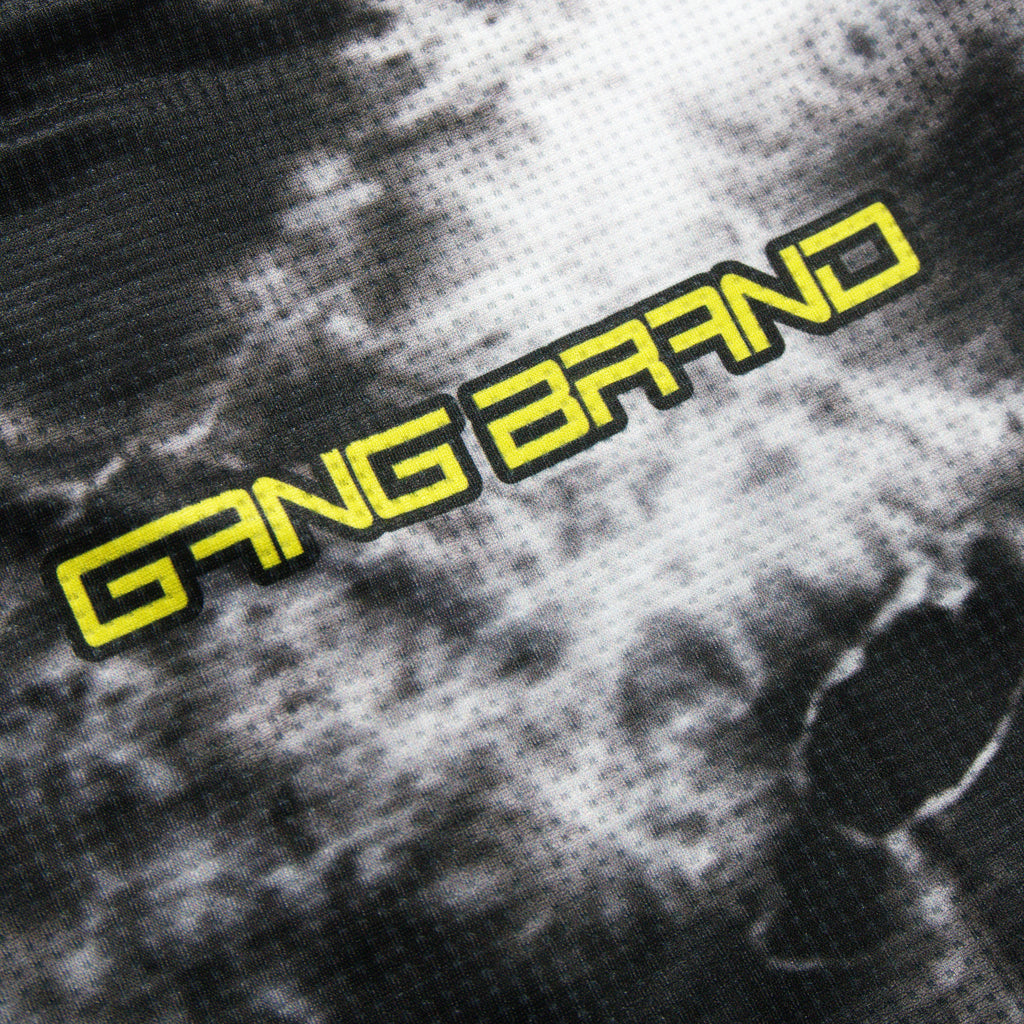 Jersey GangBrand MTB Manga Corta Smoke & White