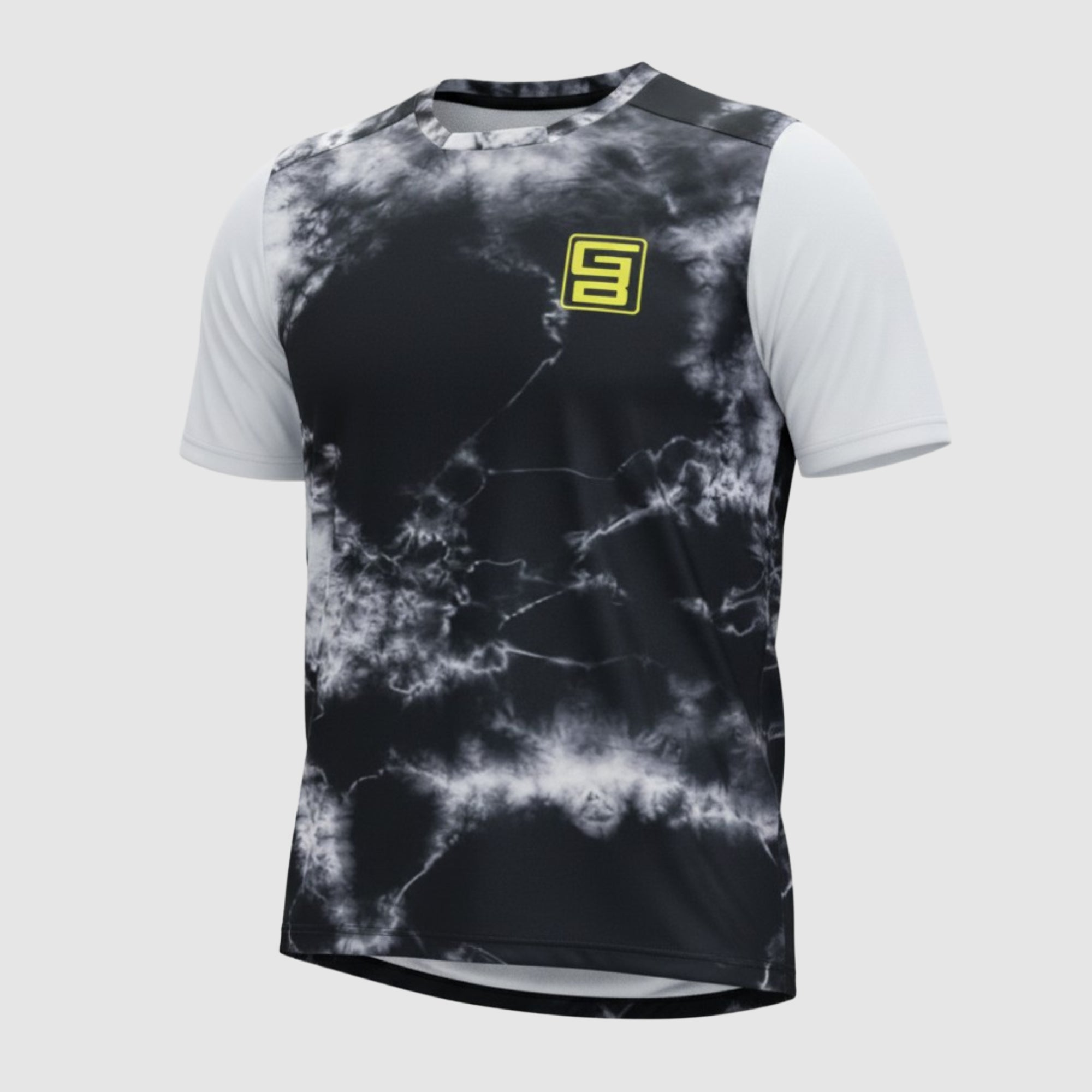 Jersey GangBrand MTB Manga Corta Smoke & White