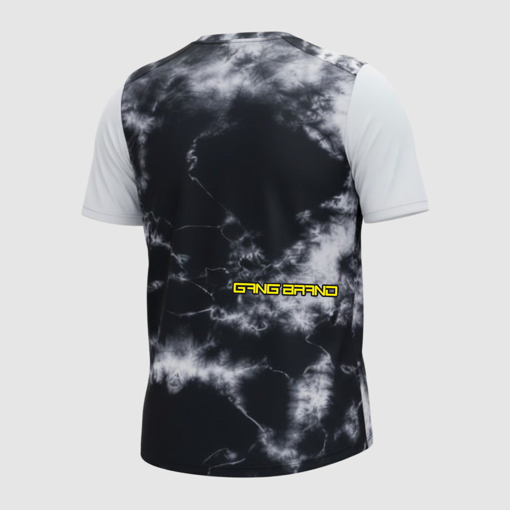 Jersey GangBrand MTB Manga Corta Smoke & White