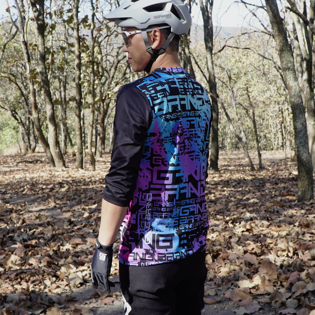 Jersey GangBrand MTB Manga 3/4 Colores