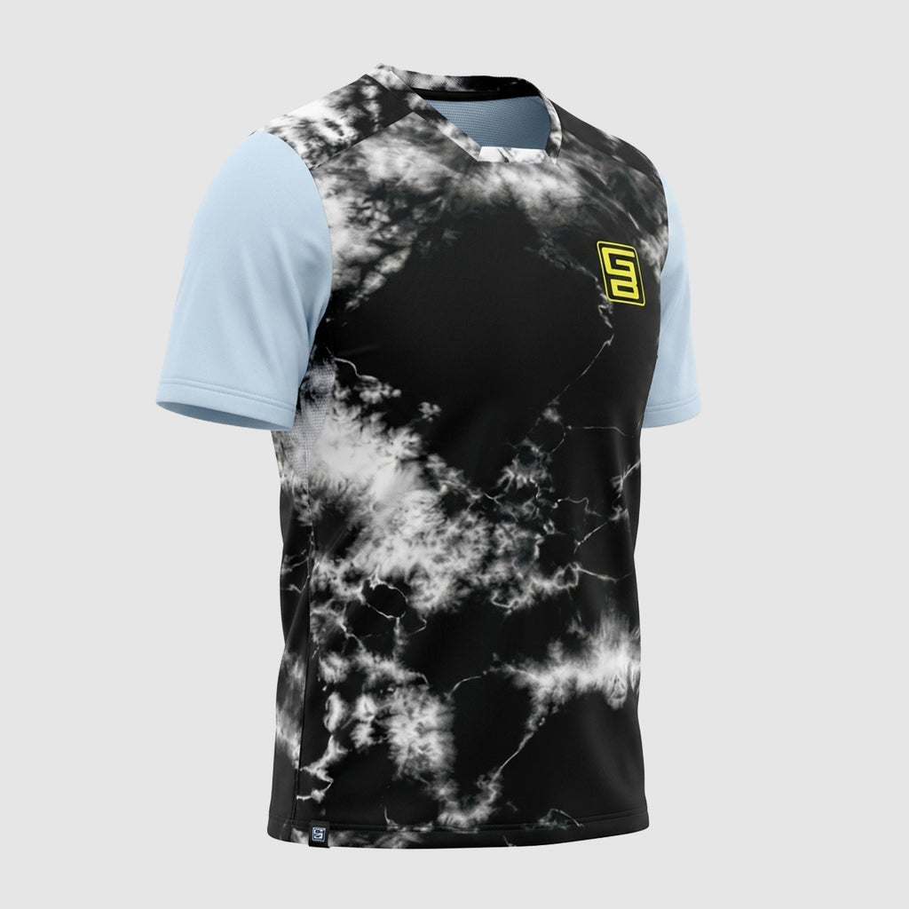 Jersey GangBrand MTB Manga Corta Smoke & White