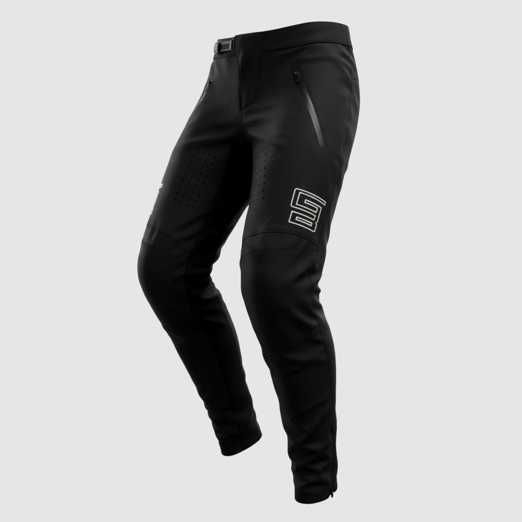 Pantalón GangBrand MTB Downhill/Enduro Nova Negro