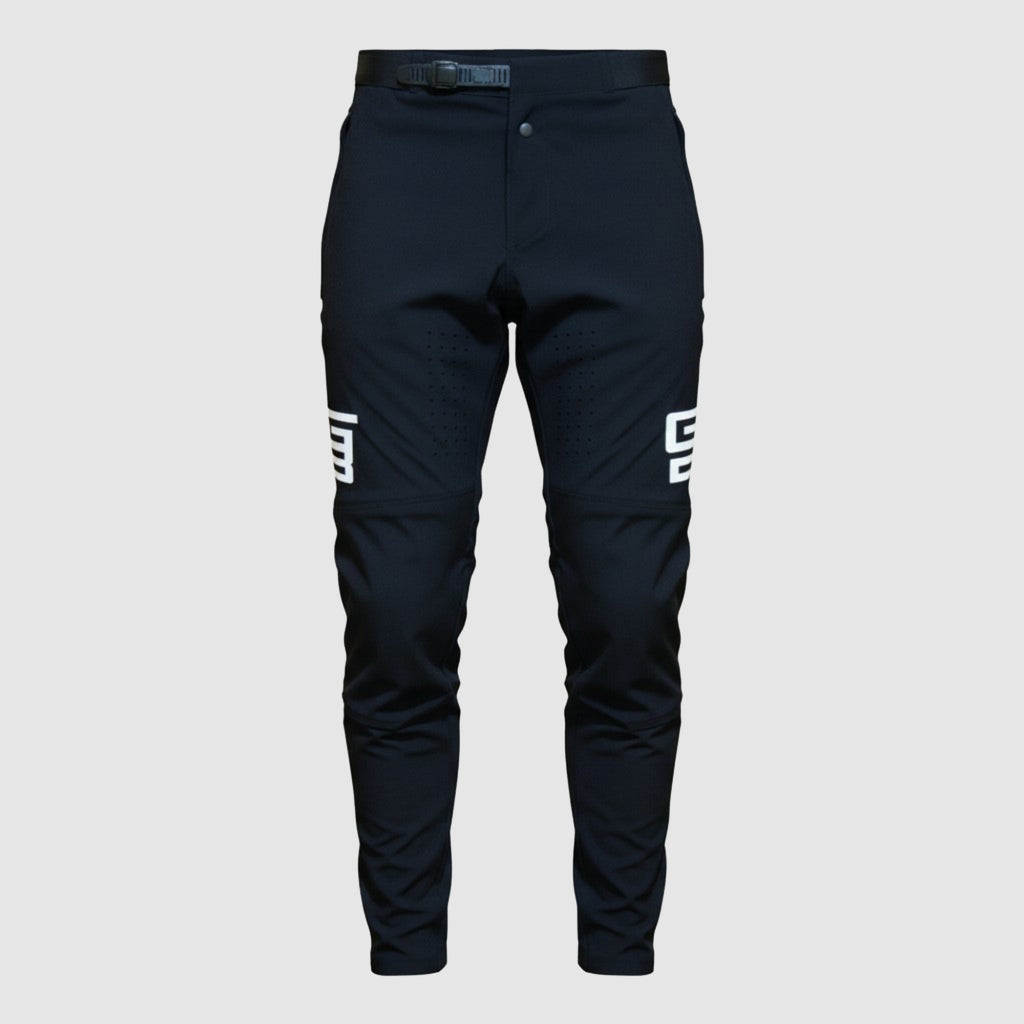 Pantalón GangBrand MTB Downhill/Enduro Clásico Negro