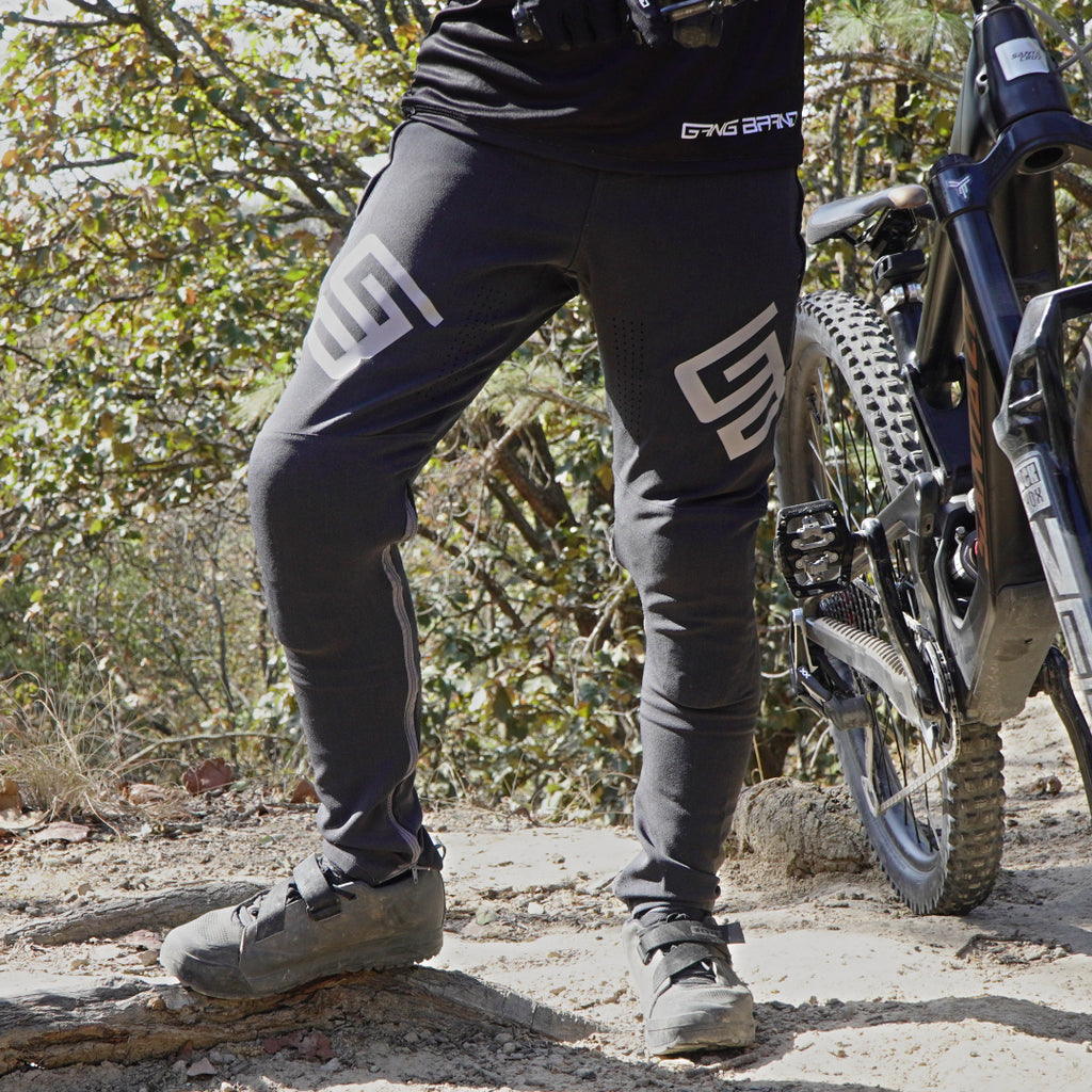 Pantalón GangBrand MTB Downhill/Enduro Clásico Negro