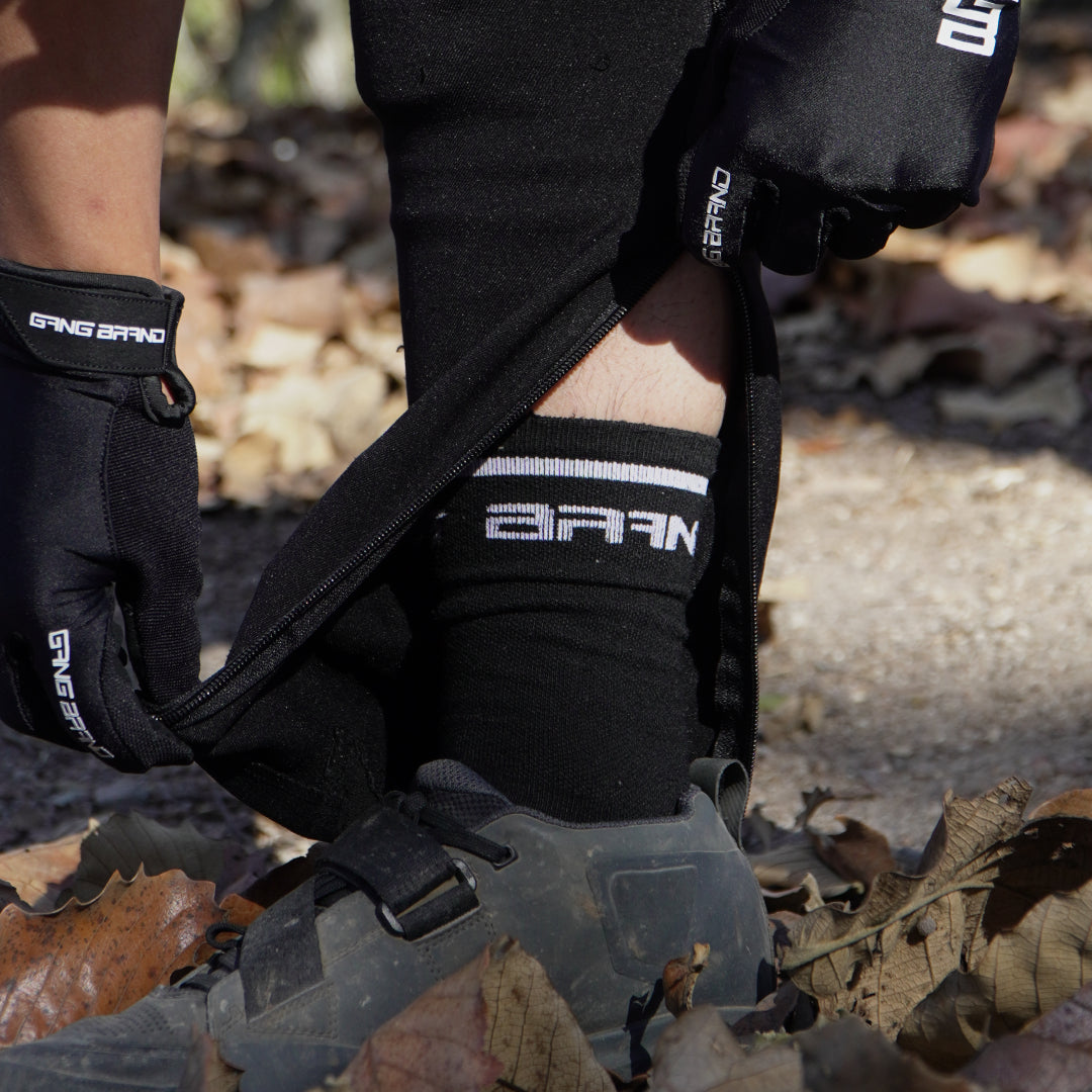 Pantalón GangBrand MTB Downhill/Enduro Clásico Negro