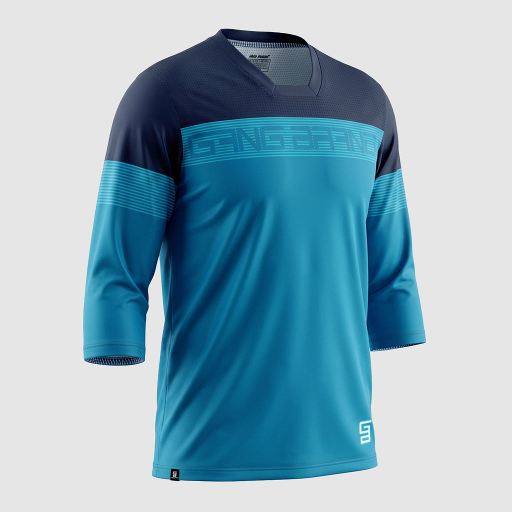 Jersey GangBrand MTB Manga 3/4 Verde